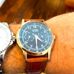 Eco-drive Citizen. Charged by the sun!